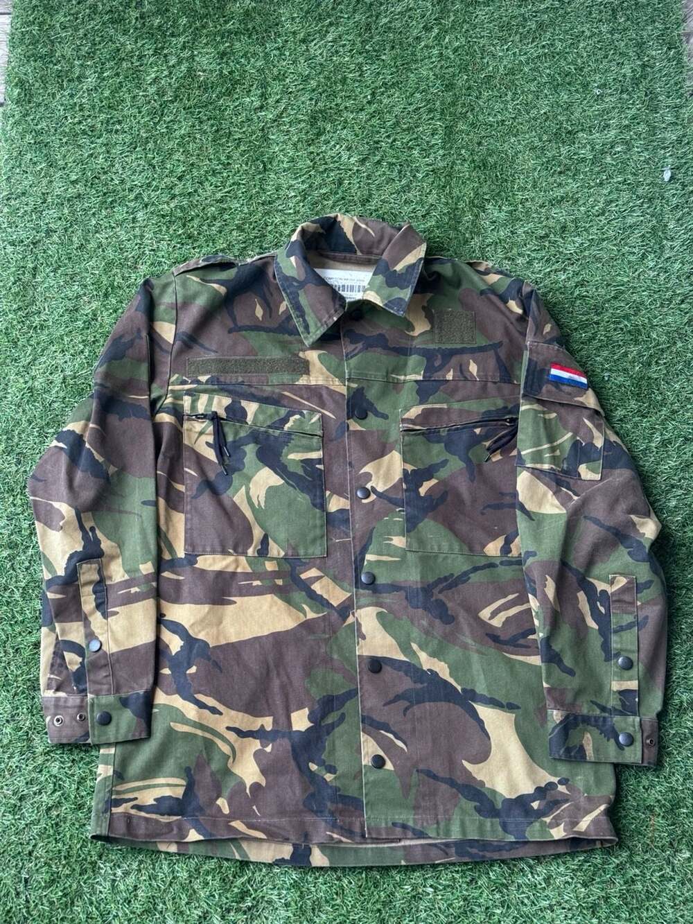 Compton Webb Dutch Military Camo Field Jacket Size 6080/9095 (Sold pack of 2)